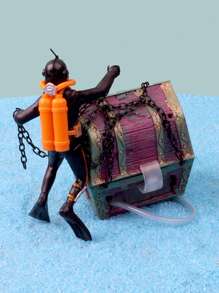 Diver Aquarium Decor