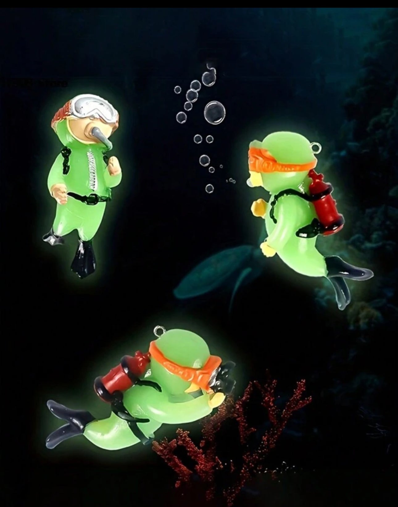 Mini Diver Glow in the dark