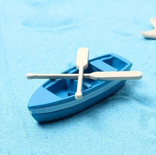 Mini Boat with Oar