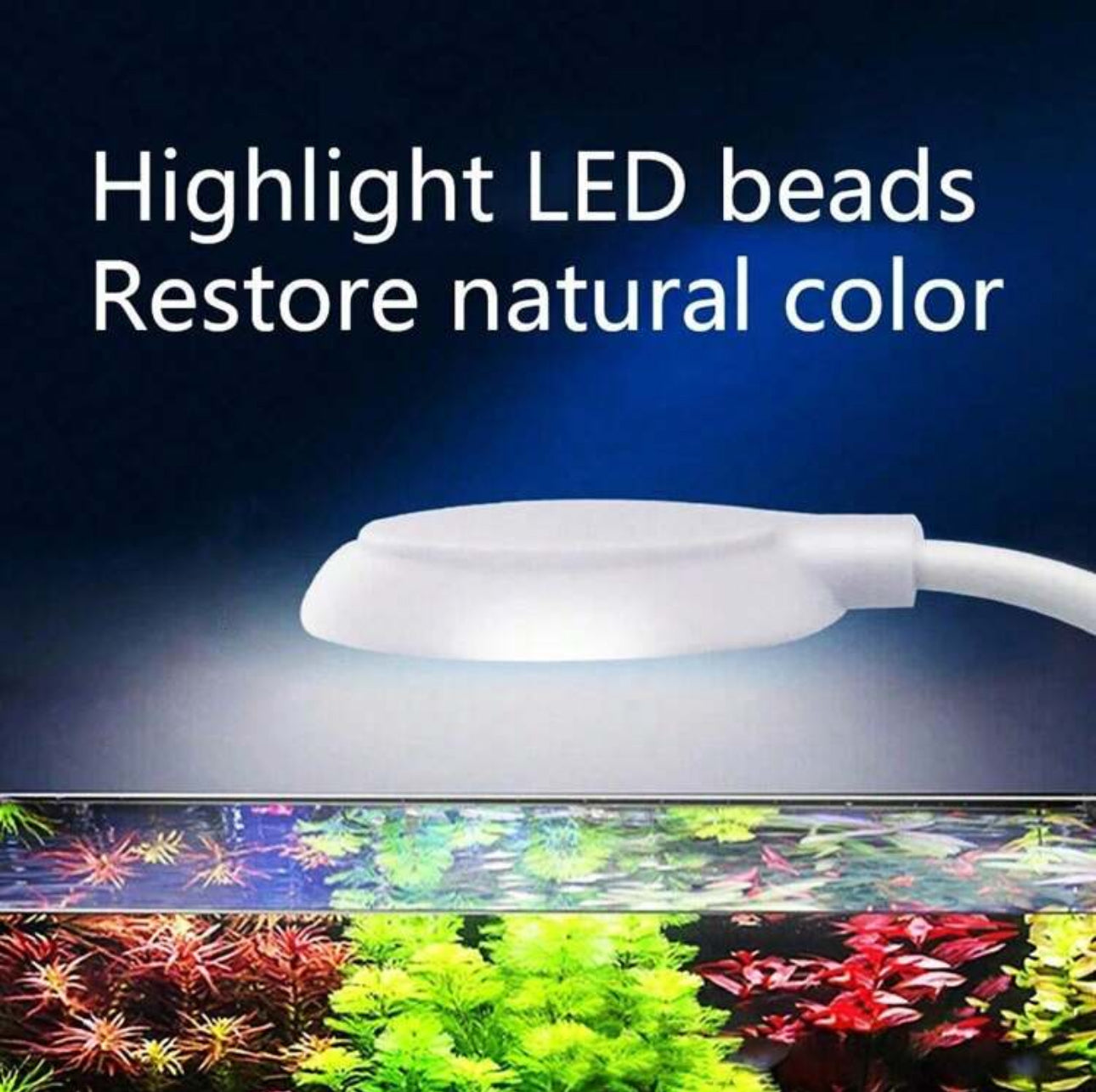 Mini Bright USB LED aquarium ligt